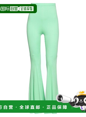 1h可退 香港直邮Self-Portrait 女士 休闲长裤 green绿色 舒适时