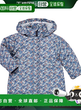 欧洲直邮Petit Bateau 小帆船 女孩 CASTON 羽绒服 蓝色