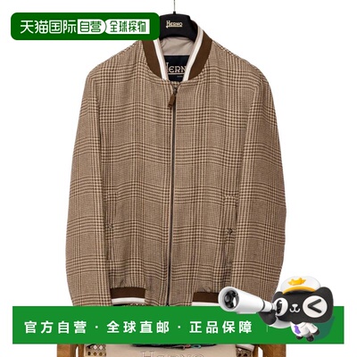 香港直邮HERNO 男士夹克 GI000340U171252010 SS2023 棕色 HERNO