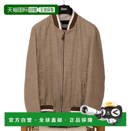 香港直邮HERNO 男士夹克 GI000340U171252010 SS2023 棕色 HERNO