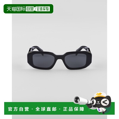 自营欧洲直邮PRADA普拉达 Symbole女士深灰色镜片醋酸纤维几何太