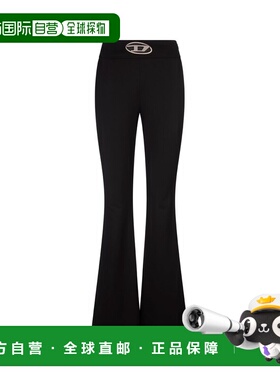 香港直邮Diesel 迪赛 女士 喇叭休闲裤 A143900PHAL裤子镂空