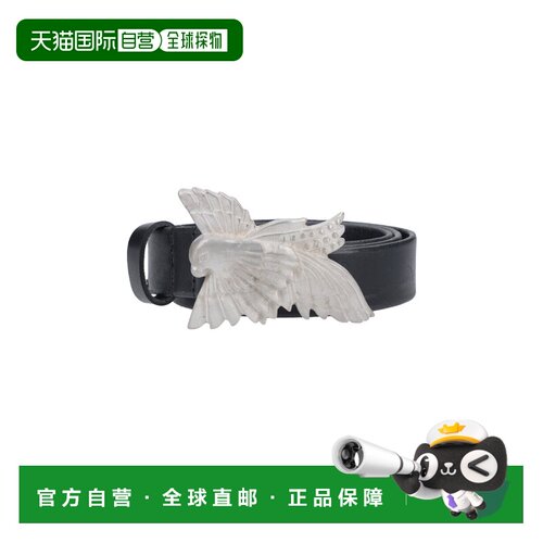 1h可退 香港直邮Our Legacy 女士 皮带 A2268DOOILYBLACKLEATHER