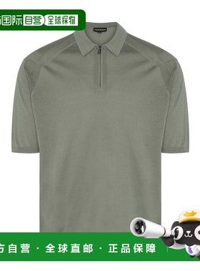 香港直邮Emporio Armani 细针织polo衫 EM000680AF13907阿玛尼