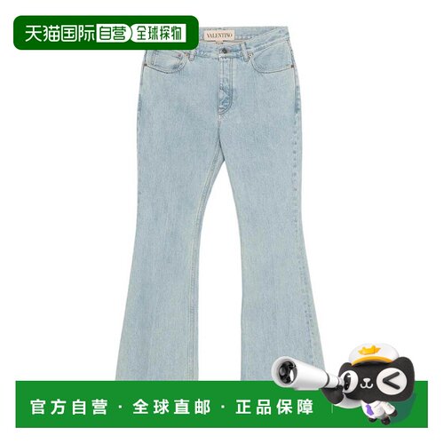 1h可退 欧洲直邮VALENTINO 男士牛仔裤 8V3DE15ABA5508 SS2026 浅