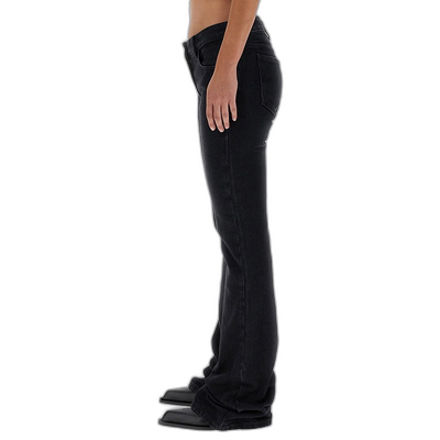 欧洲直邮OFF-WHITE 女士喇叭裤牛仔裤 OWYA061F23DEN0021000