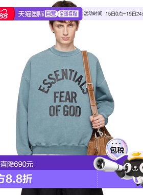1h可退 香港直邮essentials fear of god 男士 蓝色 Campus 90s C
