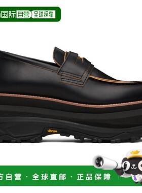 1h可退 香港直邮Sacai 男士 黑色乐福鞋 SCM239001BLACK black黑