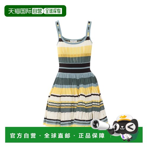 香港直邮ALAIA 女士连衣裙 AA9R3100K266D908 AW202支付后1h可退