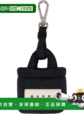 香港直邮Marni 玛尼 女士 黑色 Charm 钥匙扣 PCMO0061U0P806800N