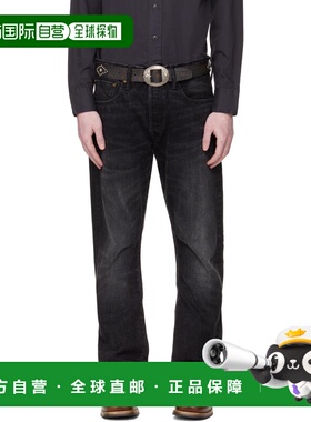 香港直邮ralph lauren rrl 拉夫 劳伦RRL 男士 黑色 Slim Boot Di