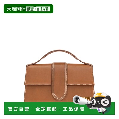 香港直邮Jacquemus 女士 LE GRAND BAMBINO 皮革手袋 BAW00007AC0