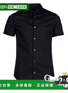 欧洲直邮Emporio Armani  8N1C91 男士服装短袖衬衫 8N1C91-1NI9Z