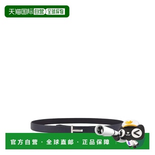 1h可退 香港直邮Tom Ford 汤姆 福特 男士 T-BUCKLE 木纹皮革皮带