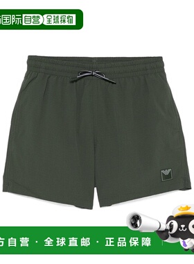 香港直邮Emporio Armani 徽标泳裤 EM000583AF12336U短裤