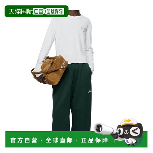 香港直邮ACNE STUDIOS 男士T恤 CL0478AEG AW2026 白色 做旧徽标T