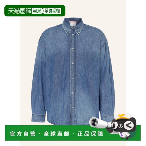 香港直邮ACNE STUDIOS 男士衬衫 100318728617000 CO 蓝色 Comfor