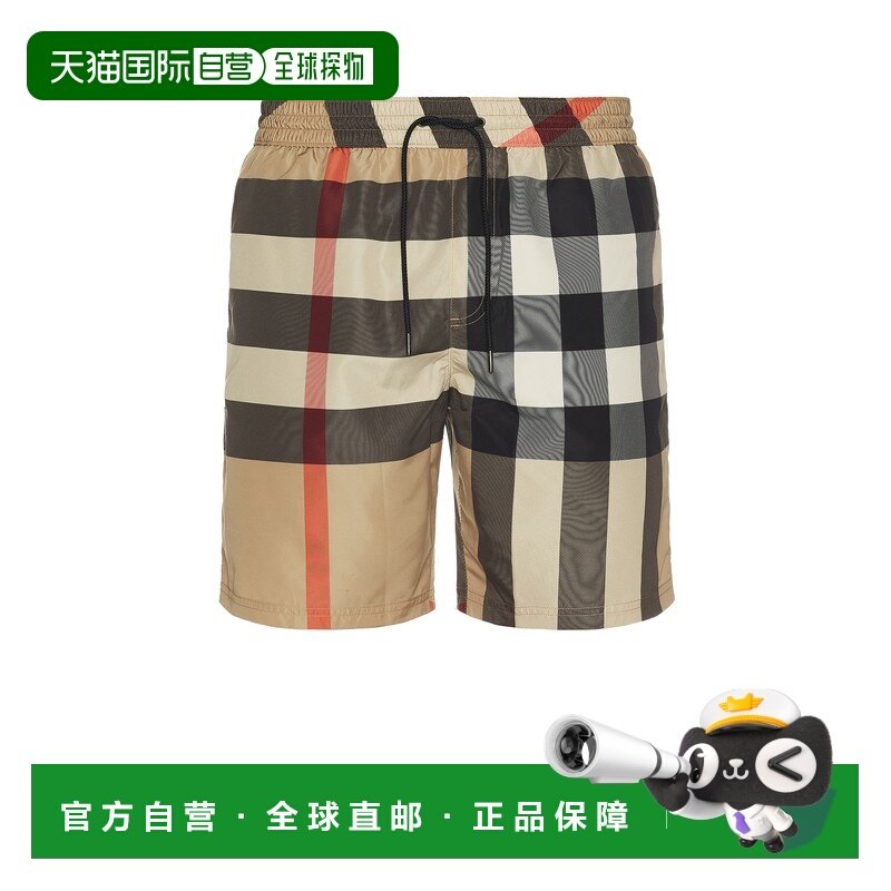 1h可退 香港直邮Burberry 巴宝莉 男士 格纹泳裤 8112682,运动/瑜伽/健身/球迷用品,沙滩裤,淘宝优惠券,粉丝福利购,淘宝优惠卷