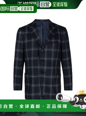 欧洲直邮KITON 男士夹克UG89K0130C07翻领羊毛长袖