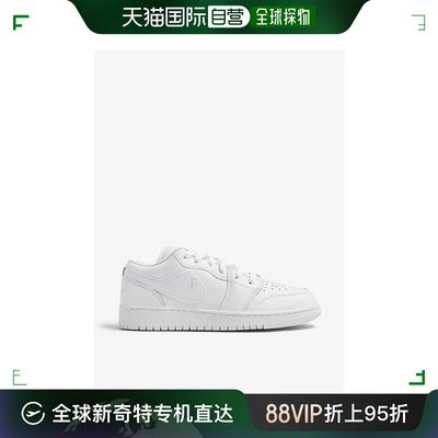 自营｜Nike耐克AirJordan1Low儿童皮革白色时尚休闲百搭运动鞋