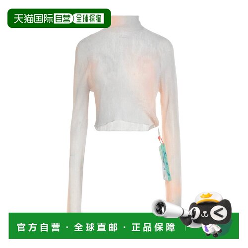1h可退 香港直邮off-white 女士 高领上衣 grey灰色 舒适时尚