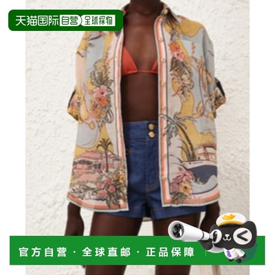 1h可退 香港直邮Zimmermann Tallow 休闲衬衫 1785TRS253