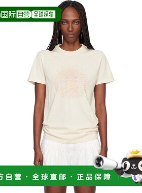 1h可退 香港直邮ISABEL MARANT 女士 米色 Zoeline T 恤 TS0147FA