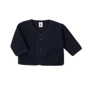 欧洲直邮Petit Bateau 小帆船 女孩 CYRUS 开衫 海蓝色