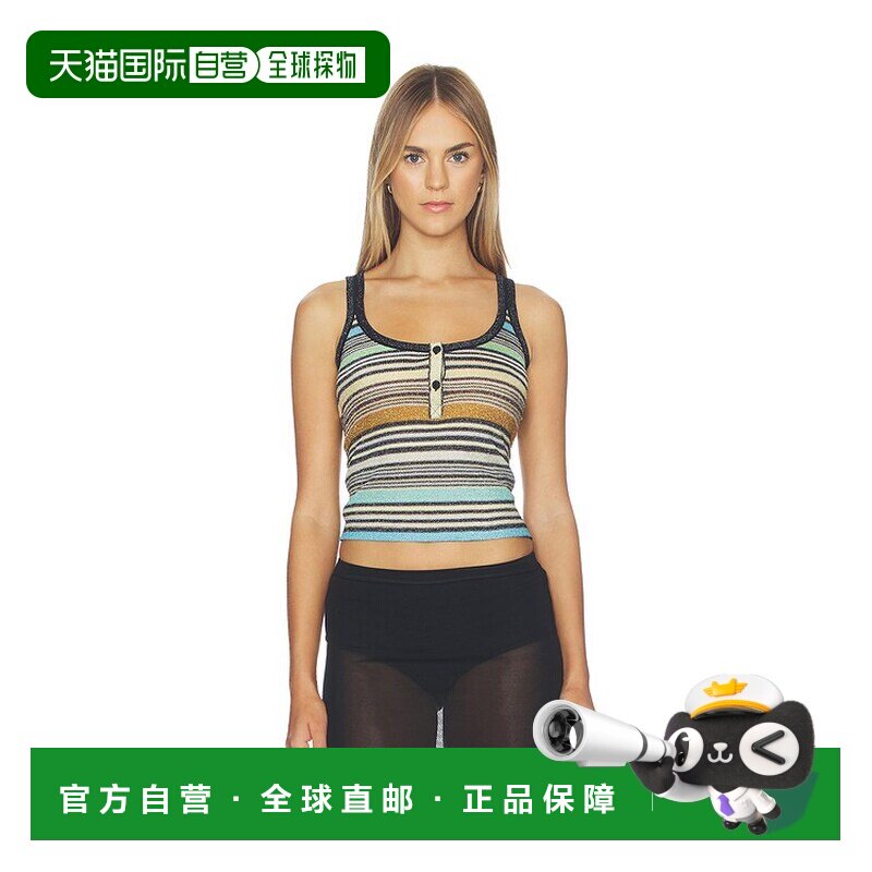 1h可退 香港直邮MISSONI 米索尼 女士 背心上衣 DS26SK19BR0158