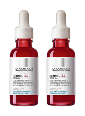 欧洲直邮La Roche Posay理肤泉B3视黄醇抗老修护精华30mlx2正品