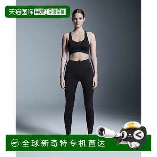 Train系列女士黑色再生聚酰胺侧边防滑带训练紧身 欧洲直邮On昂跑