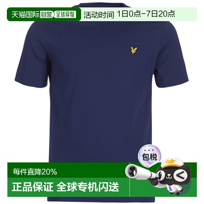 欧洲直邮Lyle & Scott  FAFARLIBE 男士服装短袖T恤 TS400VOG-Z99