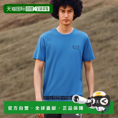 香港直邮EA7 Emporio Armani LOGO图案圆领T恤 3KPT05PJ03Z1523
