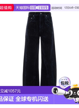 1h可退 香港直邮AGOLDE 女士 Curve 深蓝天鹅绒低腰牛仔裤 A28818