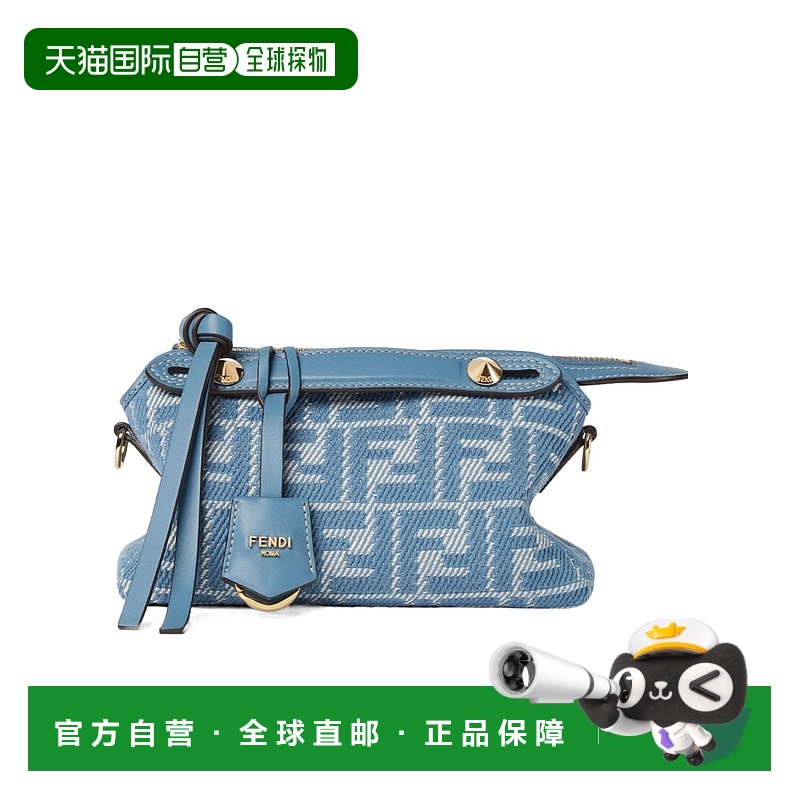 香港直邮Fendi FF 提花迷你包 8BS098AUPX
