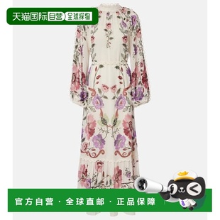 女士 RIO 花朵长款 连衣裙 舒适时 1h可退 white白色 香港直邮FARM