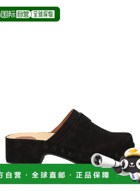 香港直邮Chloe 蔻依 女士 Mules 木屐 black黑色 舒适时尚