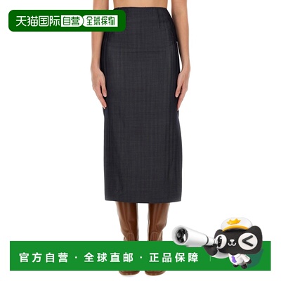 香港直邮Etro 艾特罗 女士 羊毛混纺铅笔裙 WRFA004099TTB54