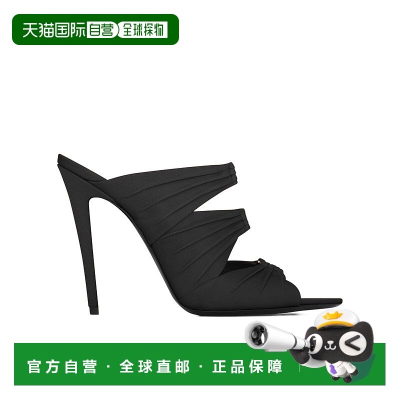 1h可退 香港直邮Saint Laurent 露趾高跟凉鞋 859545AAF4G,流行男鞋,时尚休闲鞋,淘宝优惠券,粉丝福利购,淘宝优惠卷