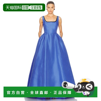1h可退 美国直邮CAROLINA HERRERA 女士 无袖大圆领睡裙 R2511N73