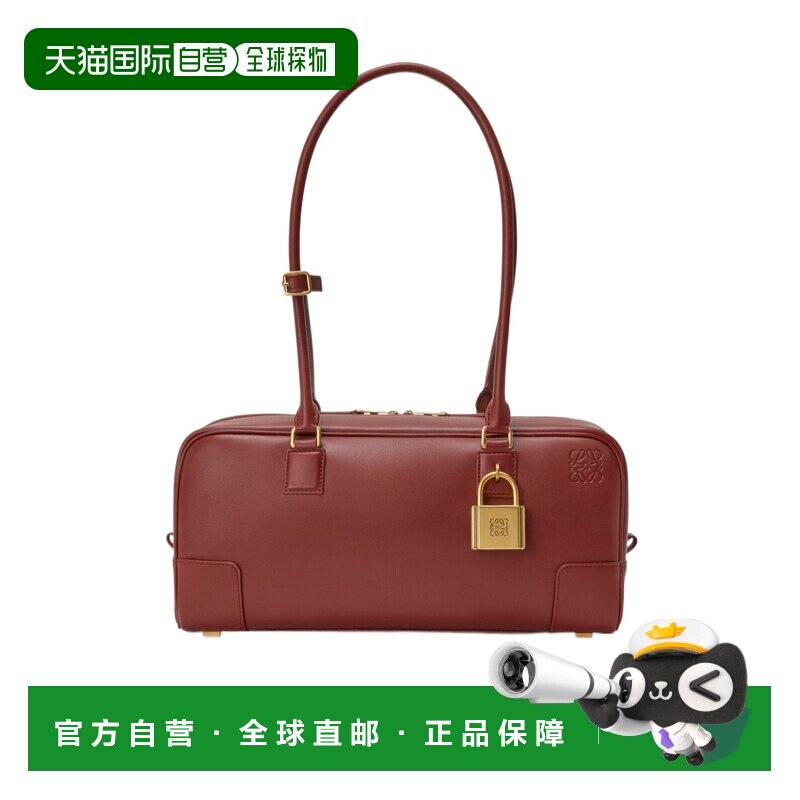 1h可退 香港直邮LOEWE 女士手提包 A039N31X013320 CO 红色 Amazo