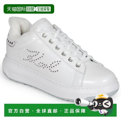 欧洲直邮Karl Lagerfeld卡尔拉格斐女鞋低帮板鞋KAPRI LUG Signia