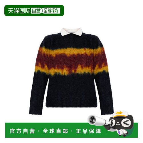 香港直邮SACAI 男士针织衫 2604133M0220 AW2026 深蓝色 Wool pol