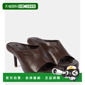 皮质凉拖 1h可退 brown棕色 Les Nuvola 香港直邮Jacquemus 女士
