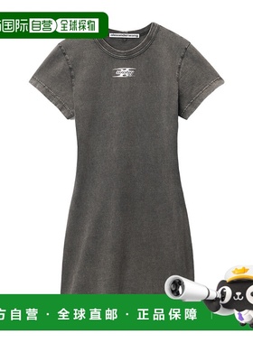 香港直邮Alexander Wang 压纹徽标连衣裙 4CC4246283