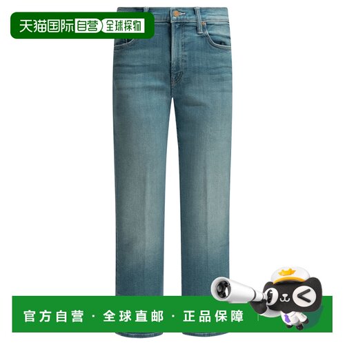 香港直邮MOTHER 女士牛仔裤 SS2026 蓝色 直筒裤107571008BPBP