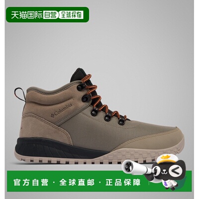 自营欧洲直邮Columbia Fairbanks™ II男士卡其色防水徒步鞋户外
