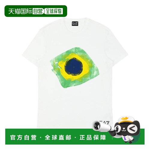 香港直邮EA7 Emporio Armani logo圆领T恤男装 2739606P237阿玛尼
