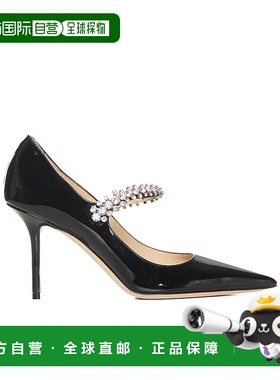 香港直邮Jimmy Choo 尖头高跟鞋 BINGPUMP85PATBLACK