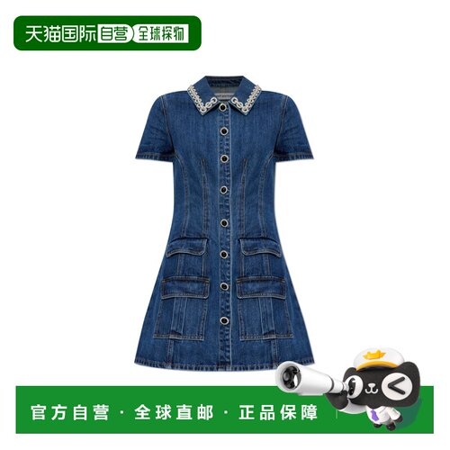 1h可退 香港直邮SELF-PORTRAIT 女士连衣裙 AW25808SBL0BLUE AW20